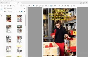 Vaderstad V-55 Запасные части и дополнительное оборудование - PDF DOWNLOAD