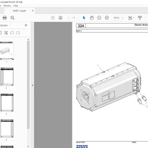 Volvo Penta EM67-A Industrial Electric Installations Parts Manual - PDF DOWNLOAD