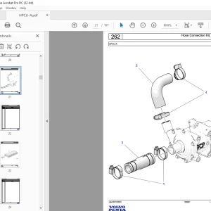 Volvo Penta HPCU-A Industrial Electric Installations Parts Manual - PDF DOWNLOAD