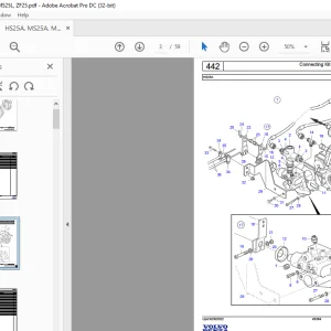 Volvo Penta HS25A, MS25A, MS25A-A, MS25L, ZF25 Parts Manual - PDF DOWNLOAD