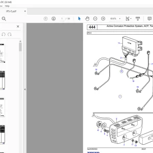 Volvo Penta IPS-E Marine Drives Transmissions Parts Manual - PDF DOWNLOAD
