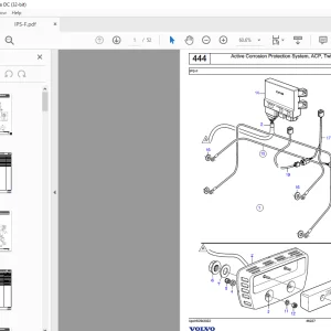 Volvo Penta IPS-F Marine Drives Transmissions Parts Manual - PDF DOWNLOAD