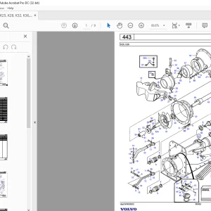 Volvo Penta K25, K28 Marine Drives Transmissions Parts Manual - PDF DOWNLOAD