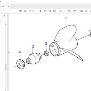 Volvo Penta SX-M1 Marine Drives Transmissions Parts Manual - PDF DOWNLOAD
