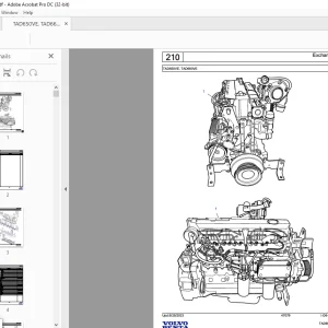 Volvo Penta TAD650VE, TAD660VE Industrial Engine Parts Manual - PDF DOWNLOAD