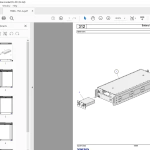 Volvo Penta TB66-150-A Industrial Electric Installations Parts Manual - PDF DOWNLOAD