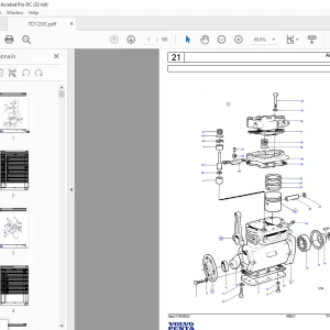 Volvo Penta TD120C Industrial Engine Parts Manual - PDF DOWNLOAD