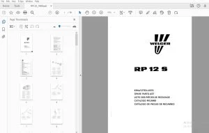 WELGER RP12S PARTS MANUAL - PDF DOWNLOAD