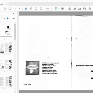 Welger AP 40 Betriebsanleitung Ersatzteilliste - PDF DOWNLOAD