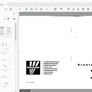 Welger AP 42 Ersatzteilliste - PDF DOWNLOAD
