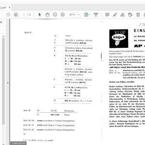 Welger AP40 Einlageblatt Betriebsanleitung und Ersatzteilliste - PDF DOWNLOAD