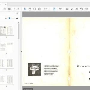 Welger AP51 AP51D Ersatzteilliste - PDF DOWNLOAD