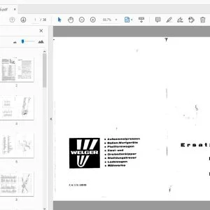 Welger AP52 AP52D Ersatzteilliste - PDF DOWNLOAD