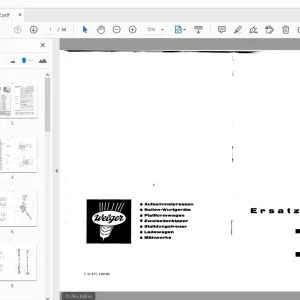 Welger AP61 AP61D Ersatzteilliste - PDF DOWNLOAD