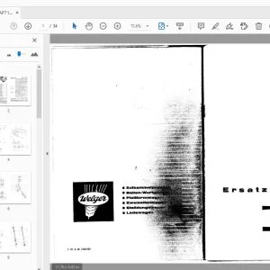 Welger AP71 AP71D Ersatzteilliste 0952708 - PDF DOWNLOAD