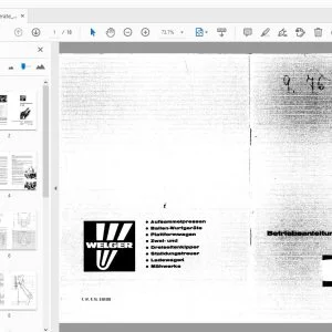 Welger P22 Betriebsanleitung Ersatzteilliste - PDF DOWNLOAD