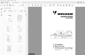 Welger RP 220 Profi Double Action Parts Manual - PDF DOWNLOAD