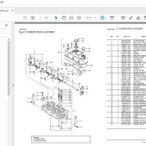 Yanmar Engine 3TNV88-GMG Parts Manual - PDF DOWNLOAD