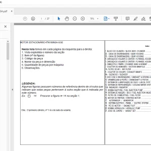 Yanmar Engine 4TNV98 Parts Manual - PDF DOWNLOAD