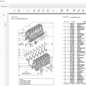 Yanmar Engine 6AYL-WST 6AYL-WET Parts Manual - PDF DOWNLOAD