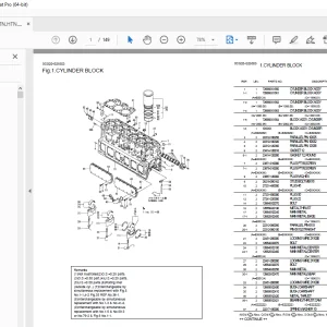Yanmar Engine 6HAL2-N 6HAL2-TN 6HAL2-HTN 6HAL2-DTN Parts Manual PDF