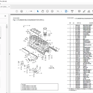 Yanmar Engine 6HAL2-P 6HAL2-TP 6HAL2-HTP Parts Manual PDF