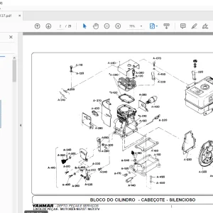 Yanmar NG137 / NG137V Parts Manual - PDF DOWNLOAD