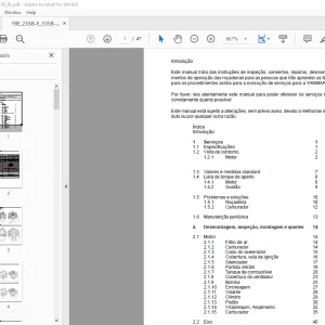 Yanmar YBE255B YBE335B YBE335RL YBE415B YBE415RL Parts Manual PDF