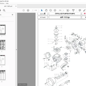 ZUPAN AR 115 bp Parts Manual - PDF DOWNLOAD