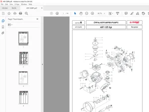 ZUPAN AR 135 bp Parts Manual - PDF DOWNLOAD