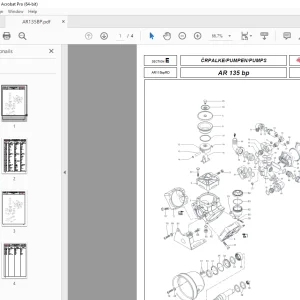 ZUPAN AR 135 bp Parts Manual - PDF DOWNLOAD
