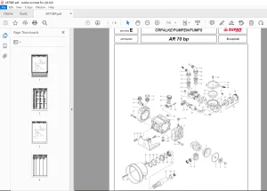 ZUPAN AR 70 bp Parts Manual - PDF DOWNLOAD