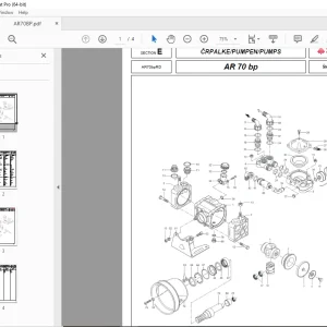 ZUPAN AR 70 bp Parts Manual - PDF DOWNLOAD