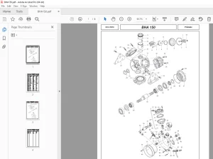 ZUPAN BHA 150 Parts Manual - PDF DOWNLOAD