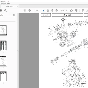 ZUPAN BHA 150 Parts Manual - PDF DOWNLOAD