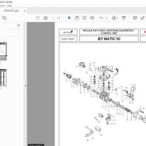 ZUPAN BY MATIC 50 Parts Manual - PDF DOWNLOAD