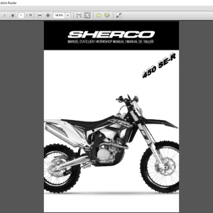 2017 Sherco 450 SE-R Workshop Manual - PDF DOWNLOAD