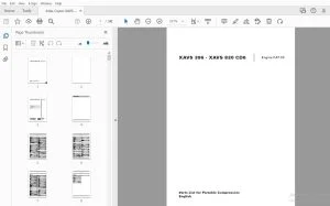 Atlas Copco XAVS 396 - XAVS 830 CD6 Portable Compressors Parts Manual - PDF DOWNLOAD