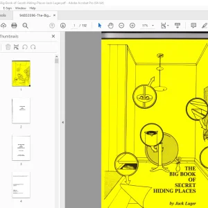 BIG BOOK OF SECRET HIDING PLACE HANDBOOK MANUAL PDF