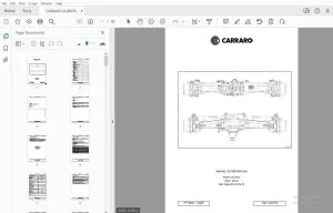 CARRARO AGROTRON 120-130 FRONT AXLE MANUEL DE RÉPARATION - PDF DOWNLOAD