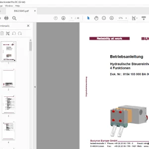CAT Hydraulische Steuereinheit,4 Funktionen Betriebsanleitung - PDF DOWNLOAD