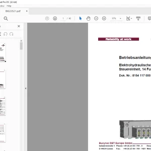 CAT Roof Support Elektrohydraulische Steuereinheit, 14 Funktionen Betriebsanleitung - PDF DOWNLOAD