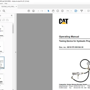CAT Electrohydraulic control unit,10 functions Operating Manual - PDF DOWNLOAD