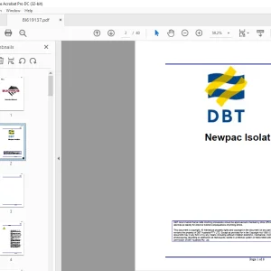 Cat DBT Newpac Isolation Technical Manual - PDF DOWNLOAD