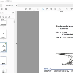 Cat DBT Schild 17503800-2x4838-1750 Betriebsanleitung - PDF DOWNLOAD