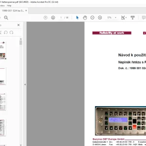Cat Roof Support Napínák řetĕzu s PMC®-R Návod k použití Manuál - PDF DOWNLOAD