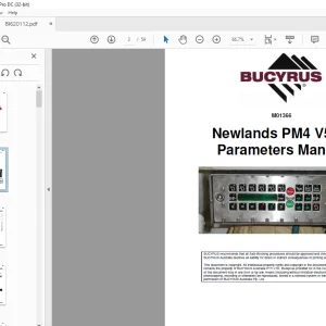 Cat Roof Support Newlands PM4 V5.21 Parameters Manual - PDF DOWNLOAD