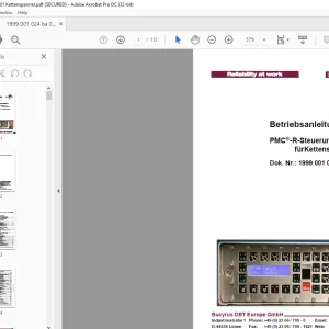 Cat Roof Support PMC®-R-Steuerung fürKettenspanner Betriebsanleitung - PDF DOWNLOAD