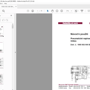 Cat Roof Support Pneumatické napínací zařízení řetězu Návod k použití Manuál - PDF DOWNLOAD