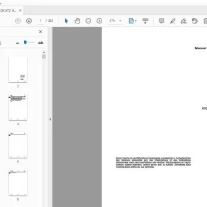 Deutz 914 Engines Manuel d'Atelier - PDF DOWNLOAD